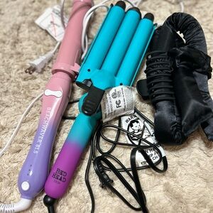 The Beachwaver Co. & Bed Head iron